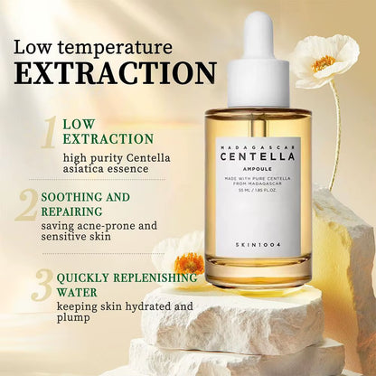 Centella Asiatica Serum - Hydrating Ampoule with Light, Non-Sticky Formula, Soothes & Calms Sensitive Skin Care