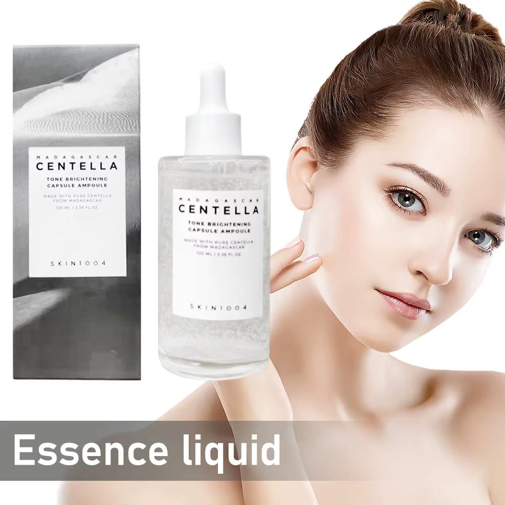 100Ml Centella Asiatica Extract Moisturising, Calming & Brightening Facial Essence Capsule Ampoule Daily Skin Care Solution