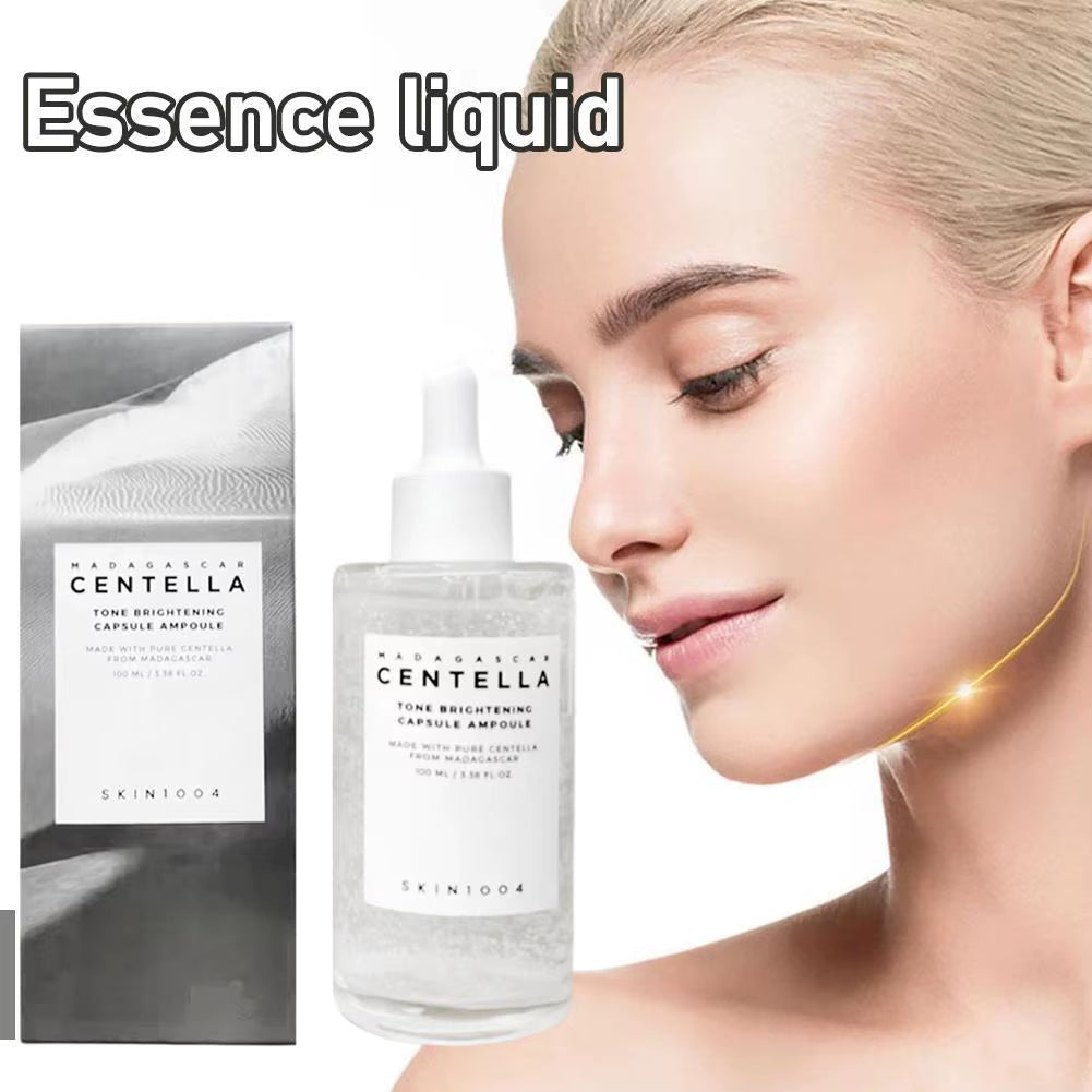 100Ml Centella Asiatica Extract Moisturising, Calming & Brightening Facial Essence Capsule Ampoule Daily Skin Care Solution