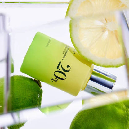 20Ml Green Lemon Vitamin C Serum Improve Dullness Lighten Skin Tone Skin Care Essence