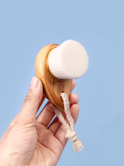 1PC Silicone Facial Cleansing Brush,Handheld Manual Facial Cleansing Brush,Facial Cleansing Brush,Makeup Removal Auxiliary Brush