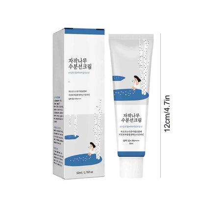 Korean Sunscreen for Face PF50+ PA++++ Sun Cream Birch Juice Moisturizing Skin Care Strong UV Protection Korean Sunscreen