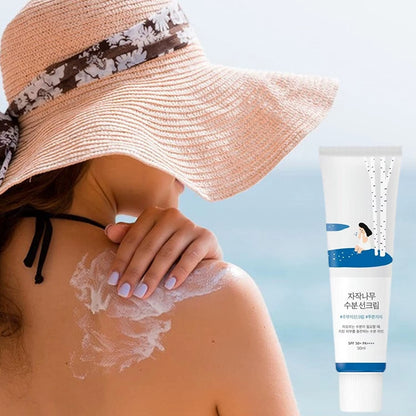 Korean Sunscreen for Face PF50+ PA++++ Sun Cream Birch Juice Moisturizing Skin Care Strong UV Protection Korean Sunscreen