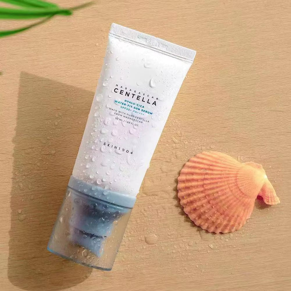 Hyaluronic Acid Snow Grass Water Sensitive Protective Cream Madagascar Centella Hyalu Cica Water-Fit Sun Serum SPF50 PA