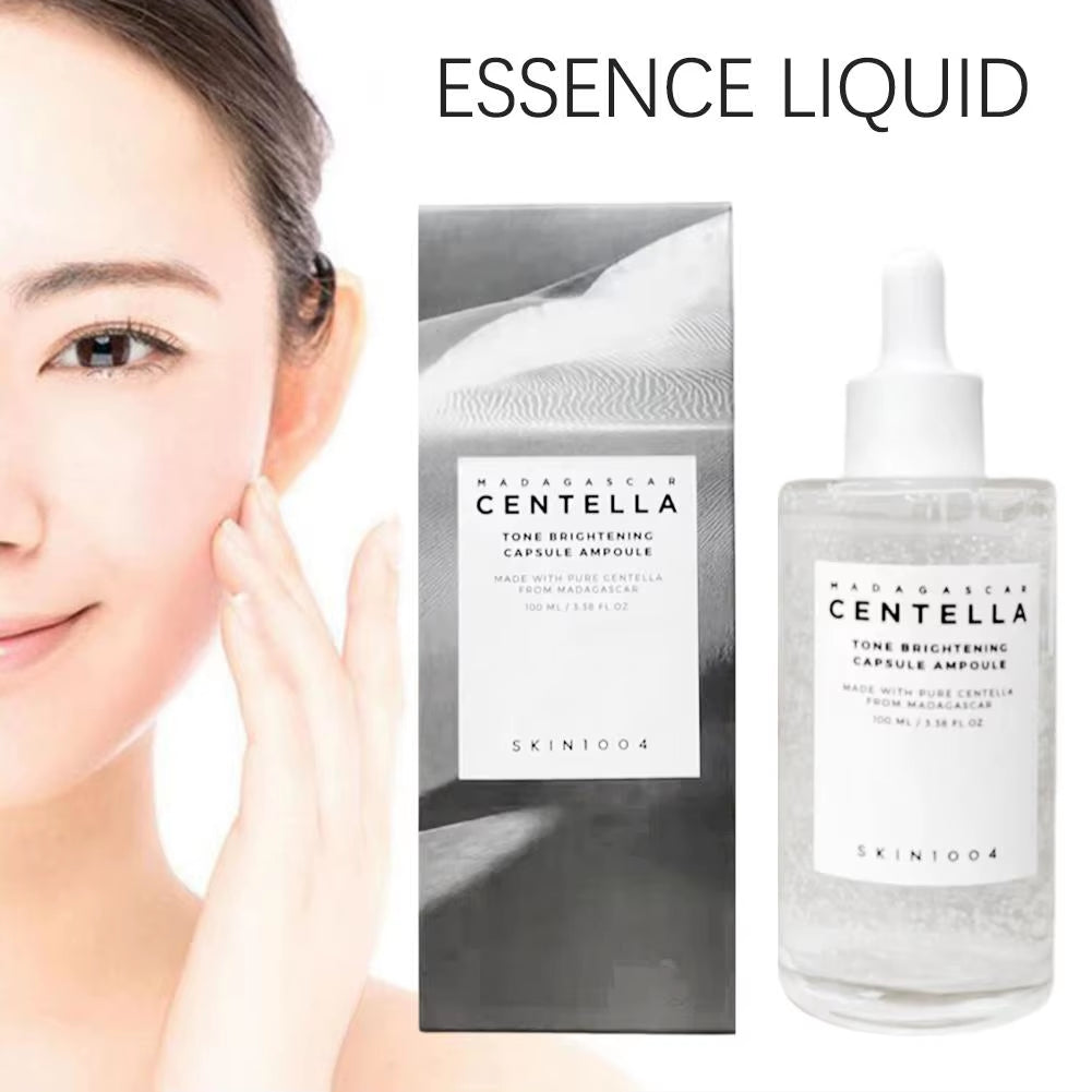 100Ml Centella Asiatica Extract Moisturising, Calming & Brightening Facial Essence Capsule Ampoule Daily Skin Care Solution