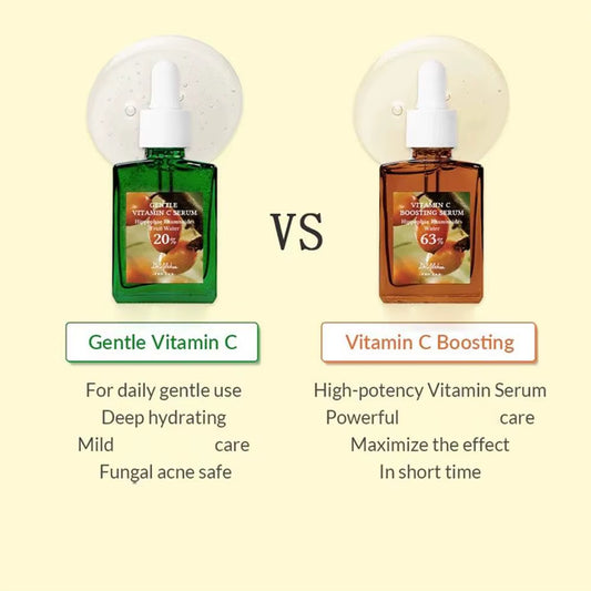 30Ml Brightening Serum Vitamin C Gentle Formula Dark Spot Corrector Essence for All Skin Types Even Tone Glowing Skin Care