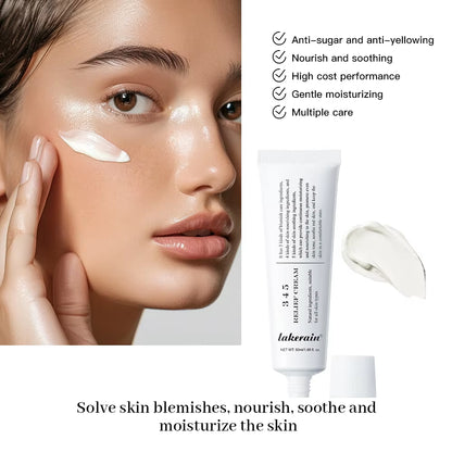 345 Relief Cream Moisturizing Blemishes Nourish the Skin and Provide Soothing Care Resulting in a Well-Rounded Skincare Solution