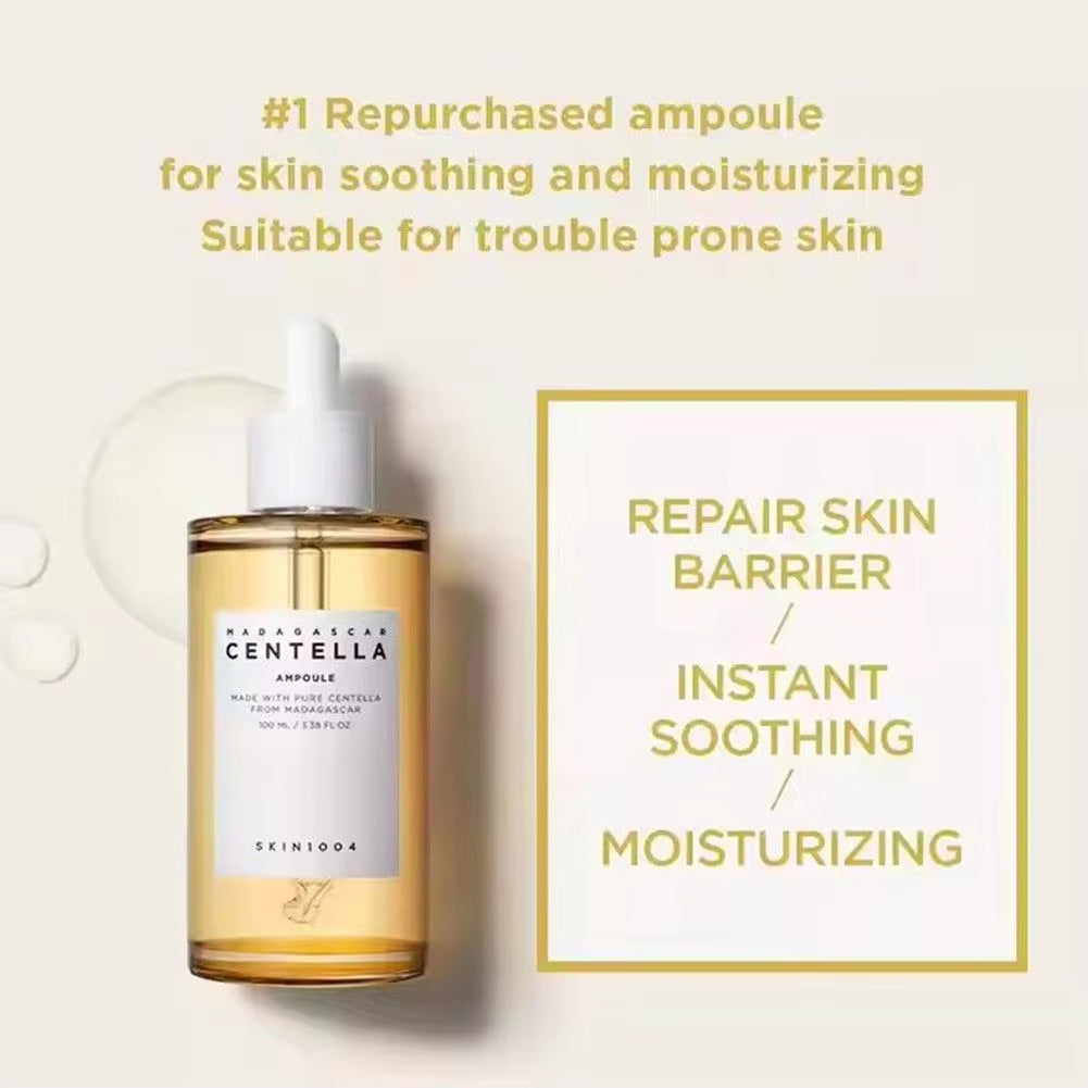 Centella Asiatica Serum - Hydrating Ampoule with Light, Non-Sticky Formula, Soothes & Calms Sensitive Skin Care