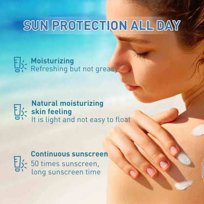 Korean Sunscreen for Face PF50+ PA++++ Sun Cream Birch Juice Moisturizing Skin Care Strong UV Protection Korean Sunscreen